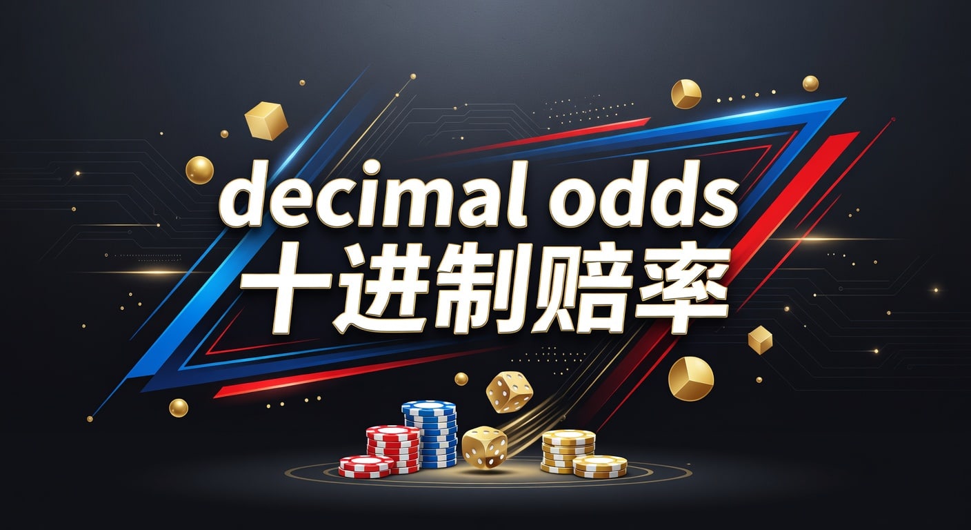 decimal odds 十进制赔率：AG真人娱乐官网实战读法