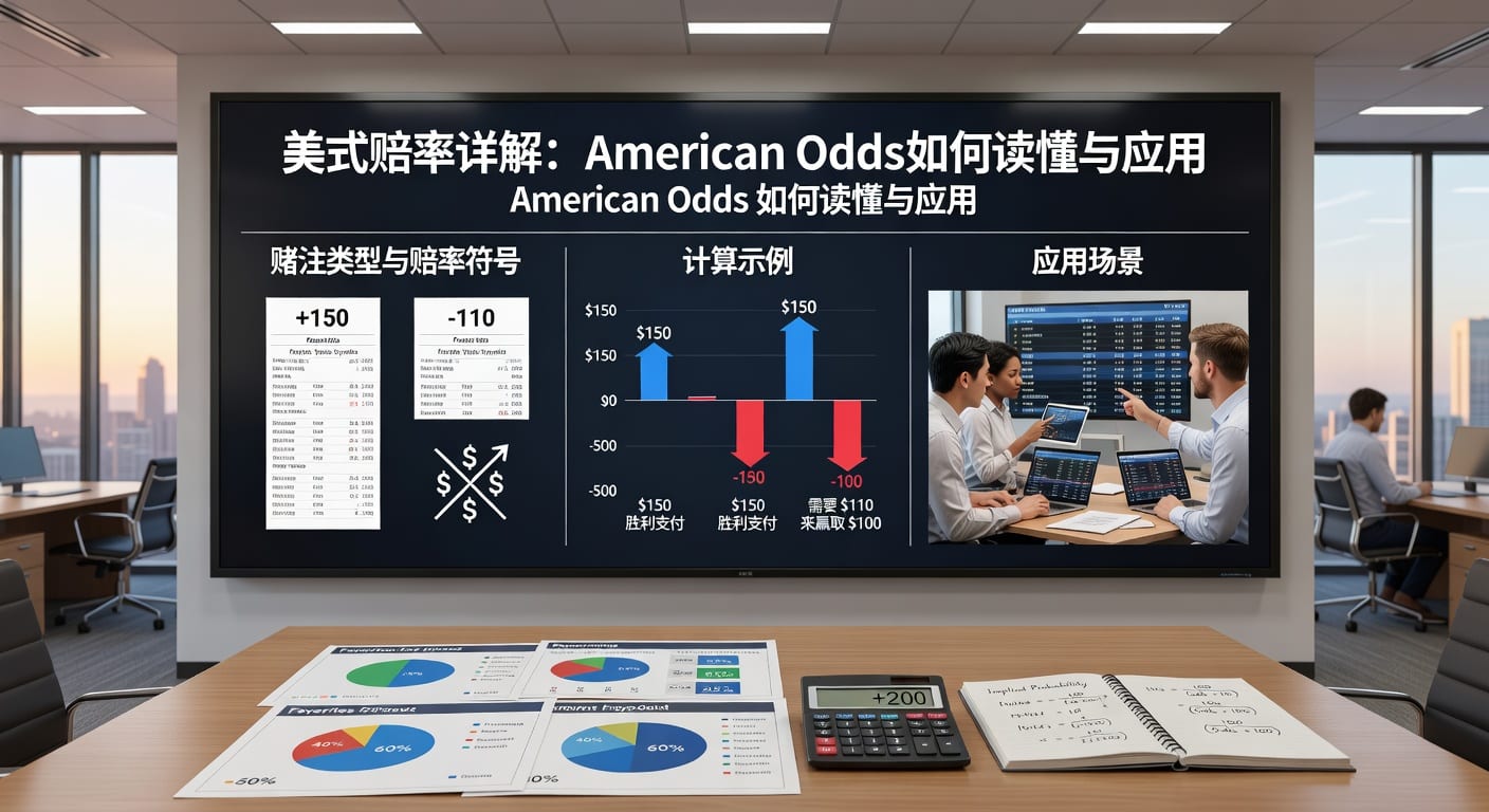 美式赔率 american odds｜换算规则与实战解读
