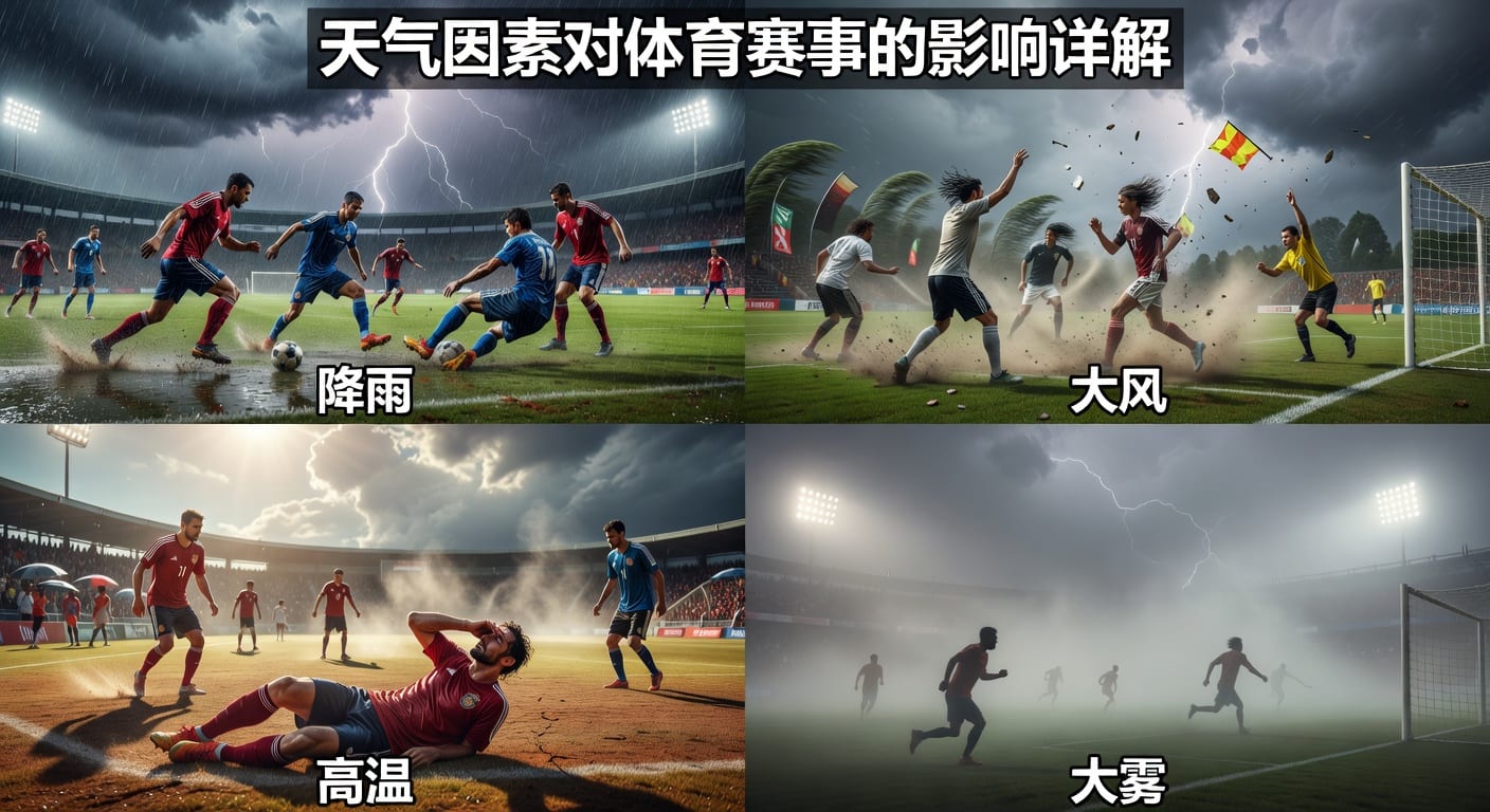 天气因素在体育赛事中的影响与判断