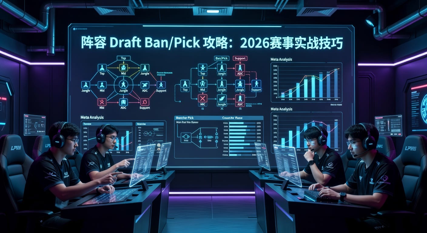 阵容 Draft Ban/Pick 实战解析：赛前判断与节奏