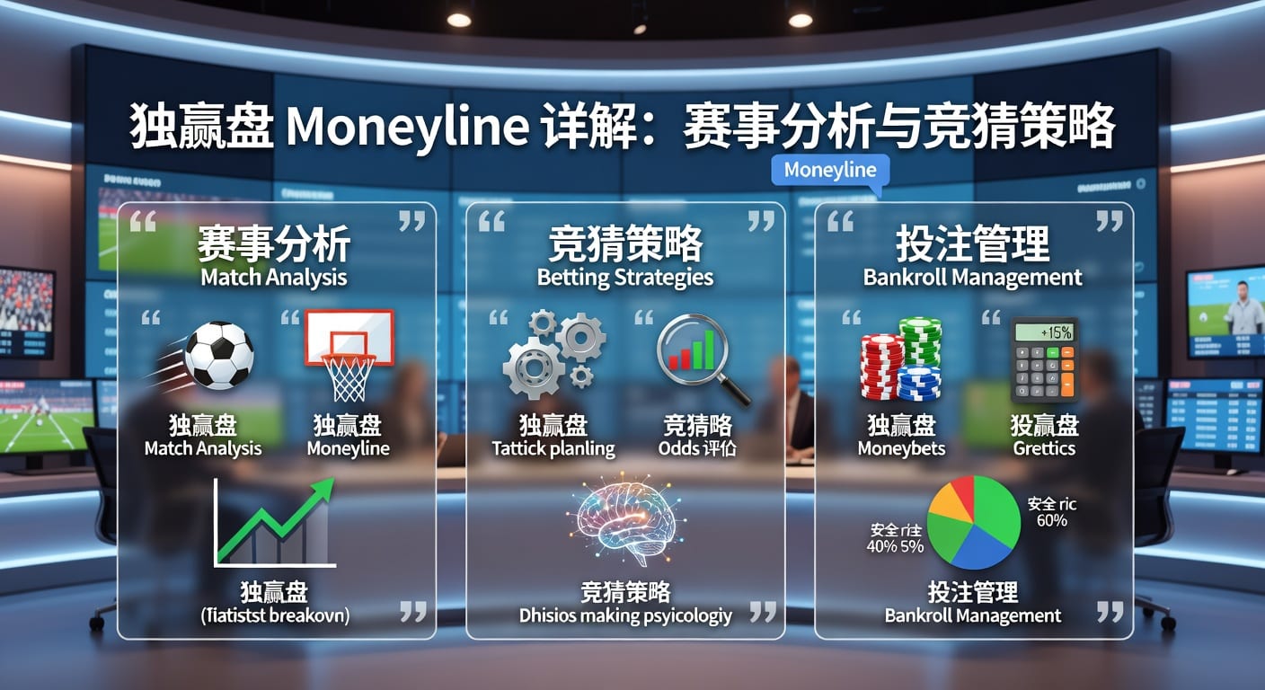 独赢盘 moneyline｜赔率体育官网2026实战指南