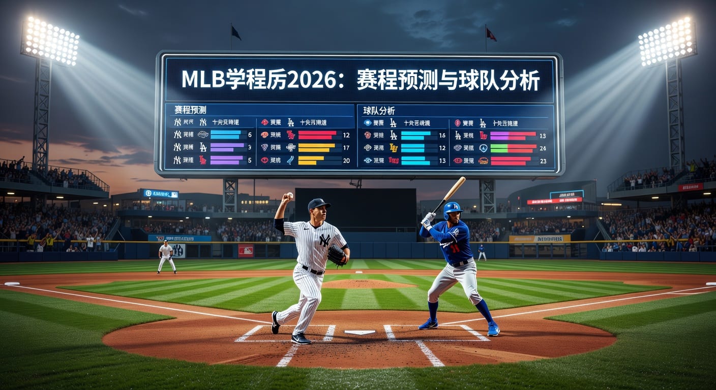 MLB季后赛前瞻｜赔率体育官网看对阵、赛程与投注技巧