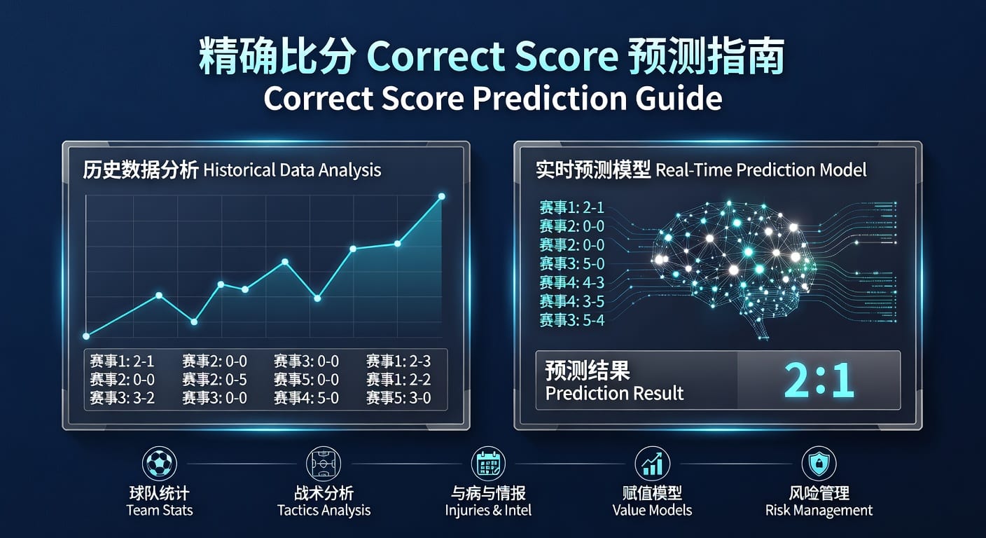 精确比分 correct score 赛前判断与赔率解读